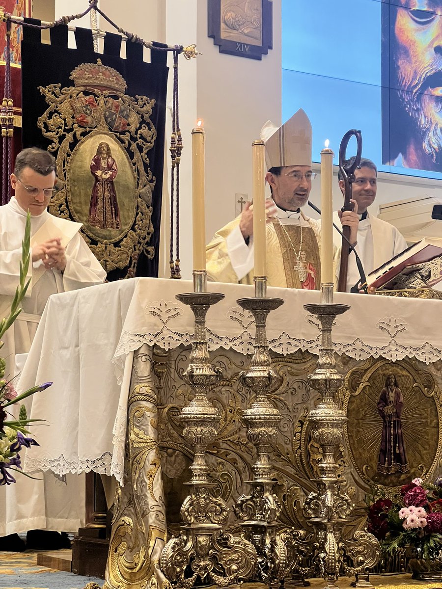 archimedinaceli's tweet photo. PRIMER VIERNES DE MARZO 2025

Mons. José Cobo, cardenal arzobispo de Madrid (@archidiocesisdemadrid) ha presidido la Misa Mayor, en este día de devoción popular, caminando unidos en la esperanza que Él nos da.

#JesúsDeMedinaceli 
#SeñorDeMadrid 
#PrimerViernesMarzo25 https://t.co/pFpJBhnXup