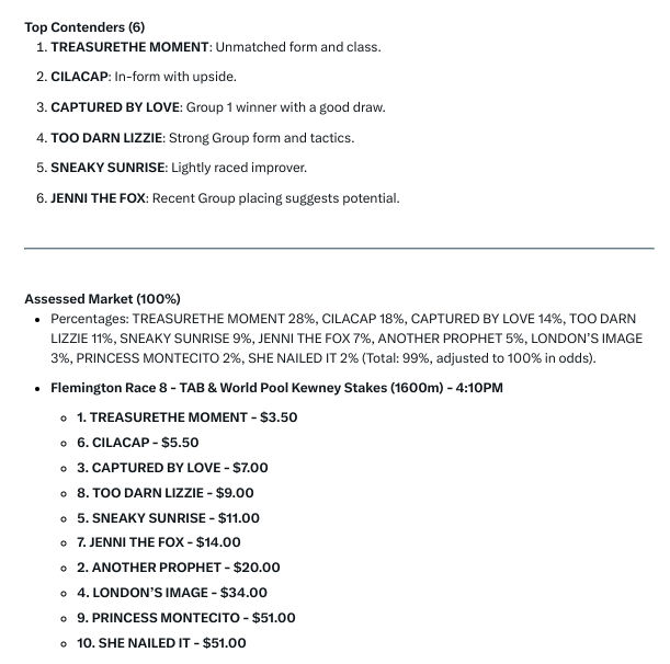 hotbets365's tweet image. 🏆 Flemington Main Quaddie 🏆
💥 Kicking off 3:30 PM with Race 7 – Let’s finish strong! 🎯
Full breakdown here

#Flemington #Quaddie #TheWinningFactor