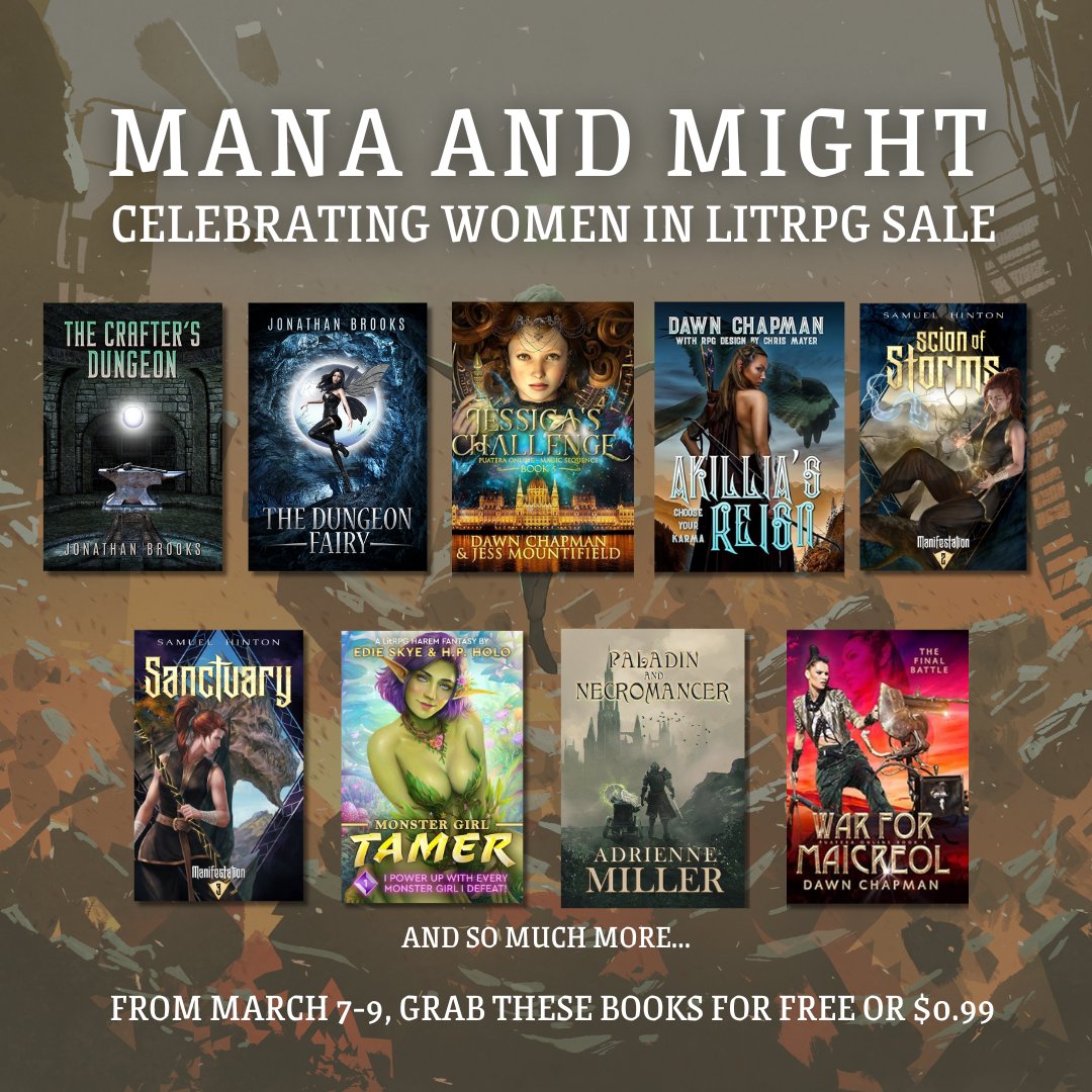 edieskyeauthor's tweet photo. FYI If you're looking for a reason to take a break from MH Wilds and also like #MonsterGirl #HaremLit, MONSTER GIRL TAMER #1 is just $.99 in this sale and its world was very loosely inspired by my going "Ooo, what if MH World had a plot?" 🤣
https://t.co/BvMxN4pLRy https://t.co/kDC0HtEwba
