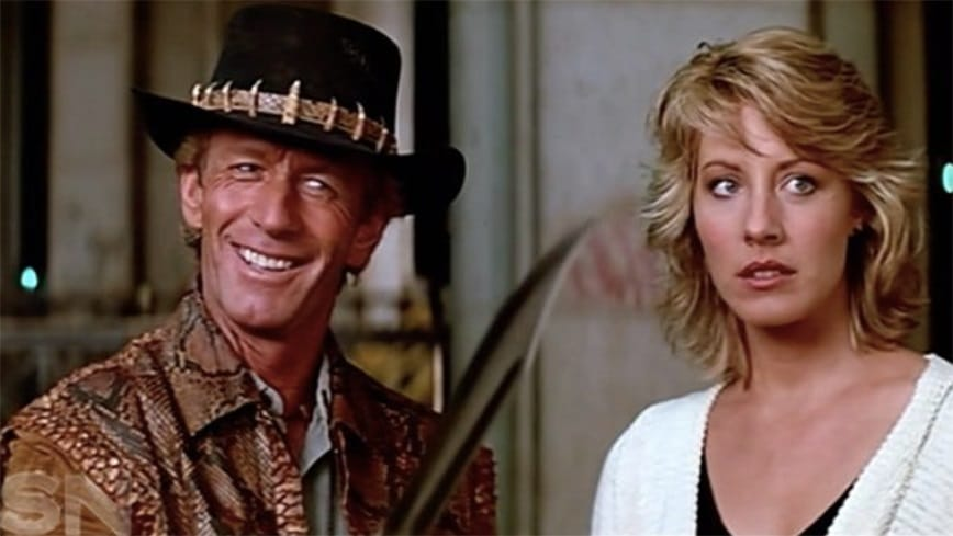 ozdale's tweet photo. All my NQ family and friends are very much giving off: "That's not a cyclone!" Crocodile Dundee vibes to me this morning. #CycloneAnthony https://t.co/nF6smFFgG1