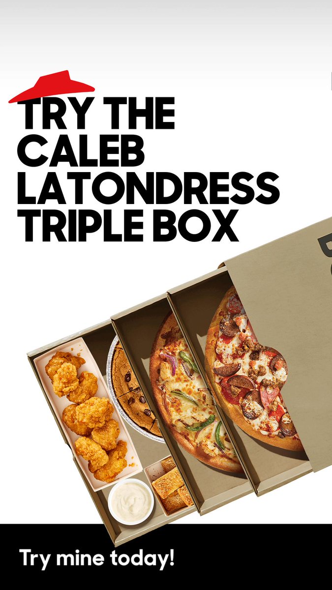 LisaStoneheart's tweet photo. Ok, So, I'm a bit of a sell out, but Pizza Hut has been a favorite of mine for as long as I can remember, and I've named the Box after a friend I had met quite a bit of time ago. Caleb, this goes out to you https://t.co/rF3Mq8wFr1