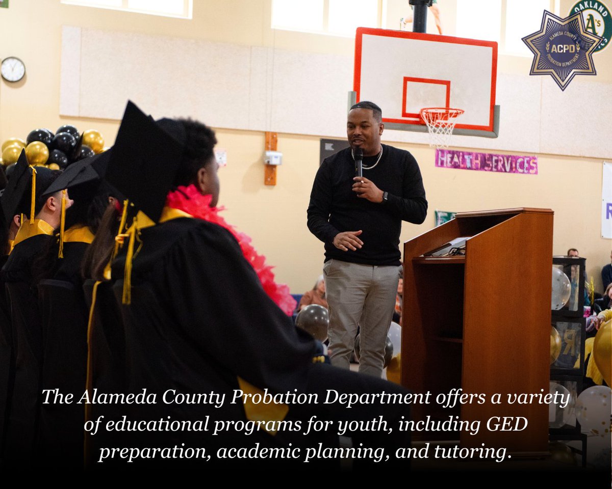 ACProbation's tweet photo. Congratulations to the the San Leandro Juvenile Justice Center and Camp Wilmont Sweeney youth who have earned their high school diplomas. Their dedication and perseverance are truly inspiring. We couldn't be more proud!
#TransformingLives #ACPD #ACOE #CAProbation @CAProbation https://t.co/eDoEg37uxk