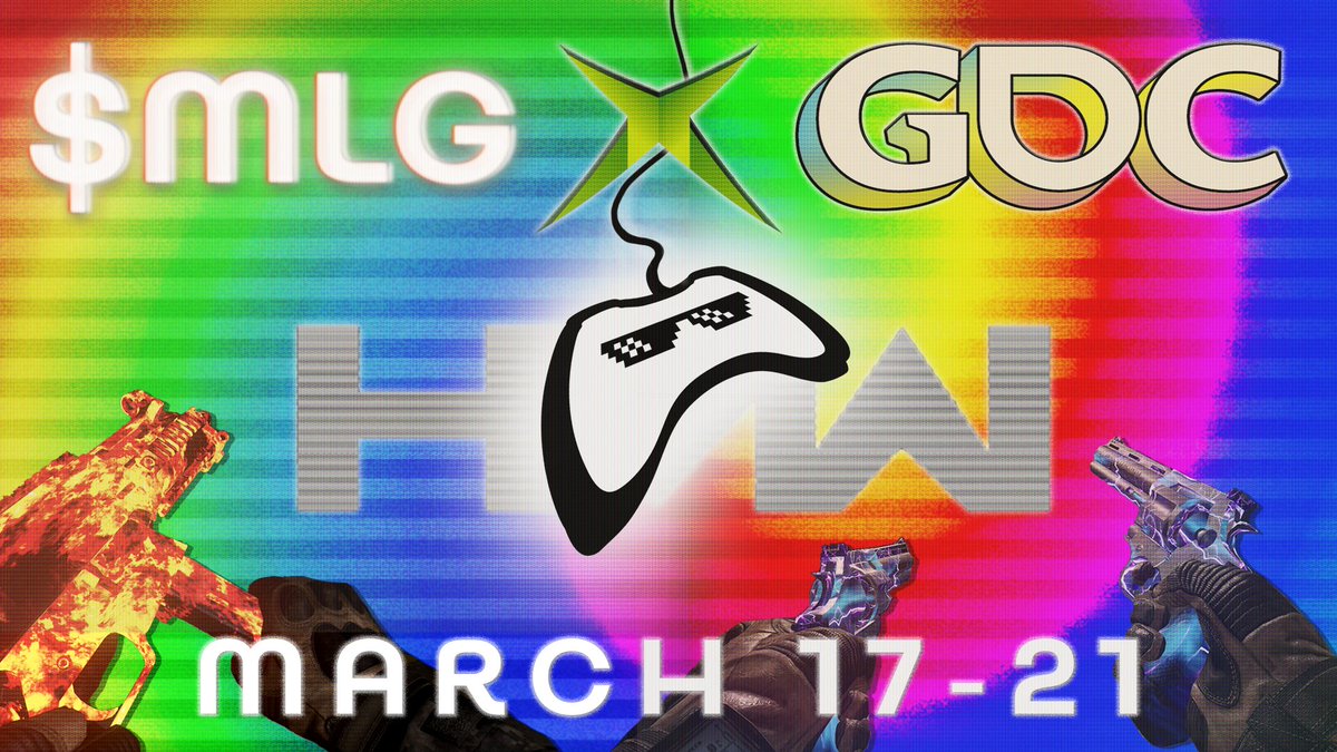 GET READY FOR OUR FIRST OFFICIAL $MLG LAN TOURNAMENT, HOSTED AT GDC THIS MONTH IN SAN FRANCISCO