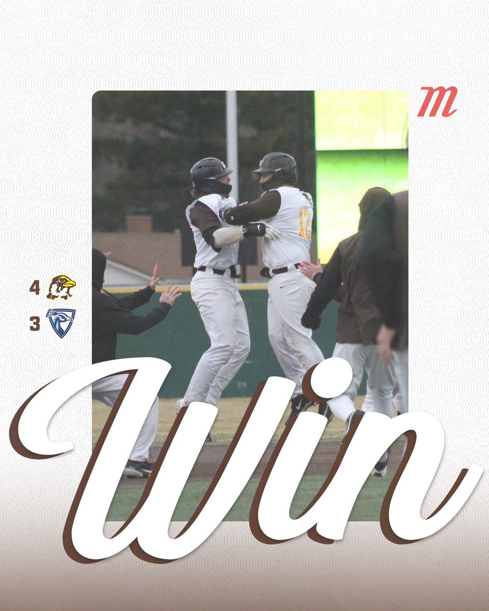 Hawks fight all the way back in the 9th to walk it off ‼️

#MenOfMayhem X #qWINcy