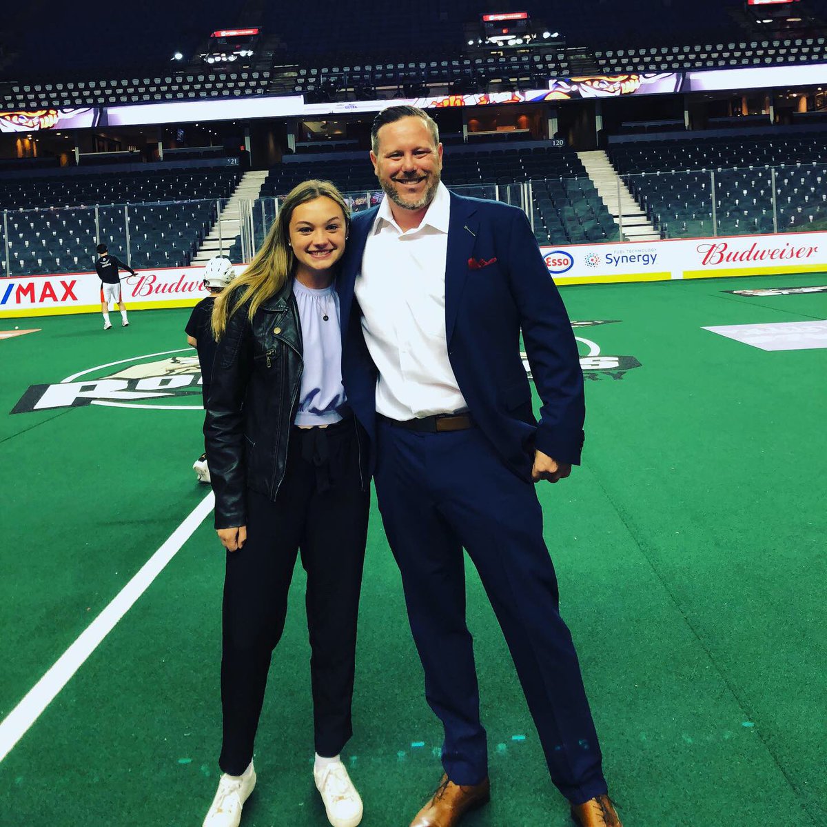 TeddyJenner's tweet image. Cant’t really believe this is happening. But from day 1, I sort of always new @makijenner and I were destined to do something extra special 

Tonight we call our first @NLL_on_TSN game together.