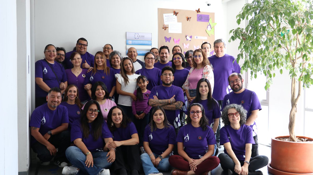 CEIDE_UNAM's tweet photo. La #CEIDE apoya las actividades que encaminan a la igualdad de género en la #UNAM. Todas y todos por una UNAM libre de violencia. 💜 https://t.co/3FpO7mrWNm