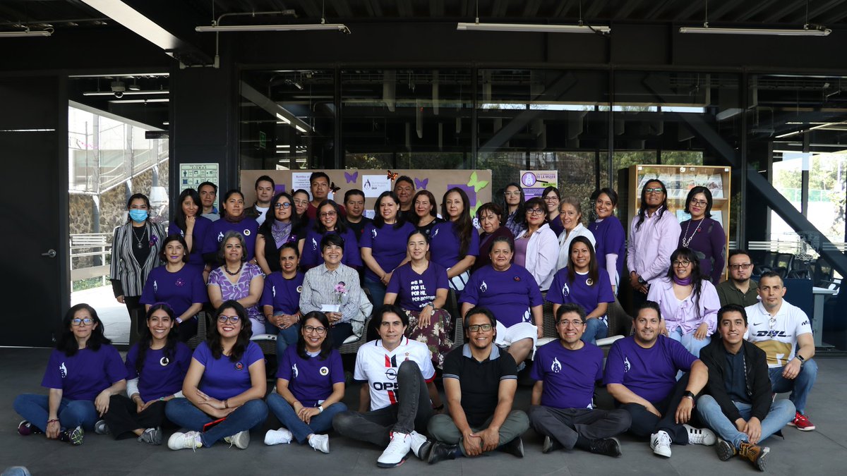 CEIDE_UNAM's tweet photo. La #CEIDE apoya las actividades que encaminan a la igualdad de género en la #UNAM. Todas y todos por una UNAM libre de violencia. 💜 https://t.co/3FpO7mrWNm