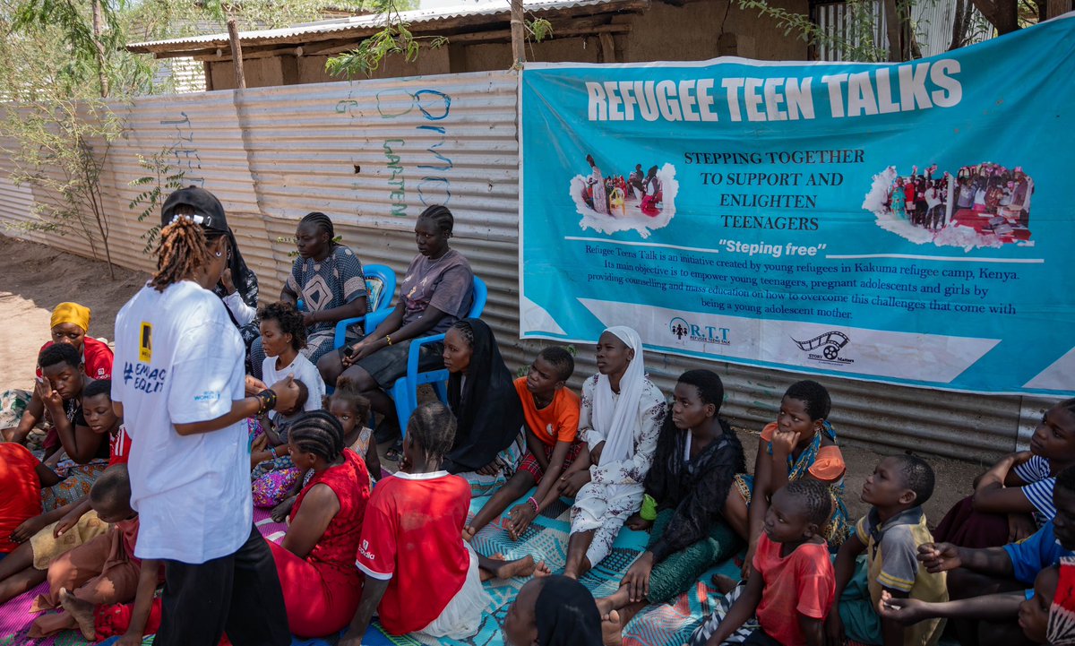 Refugee Teens Talk tweet media