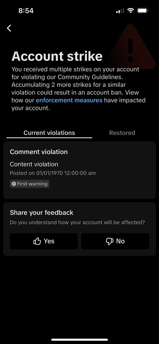 Ali7moonchild's tweet photo. I’m so fed up with TikTok. Every single video I’ve had to appeal because it’s been wrongly accusing my videos of misinformation and drugs/alcohol. I literally cannot post anymore. I also have a strike on my account dated from the 1970’s and @TikTokSupport has not helped at all! https://t.co/1K73cHq3dq
