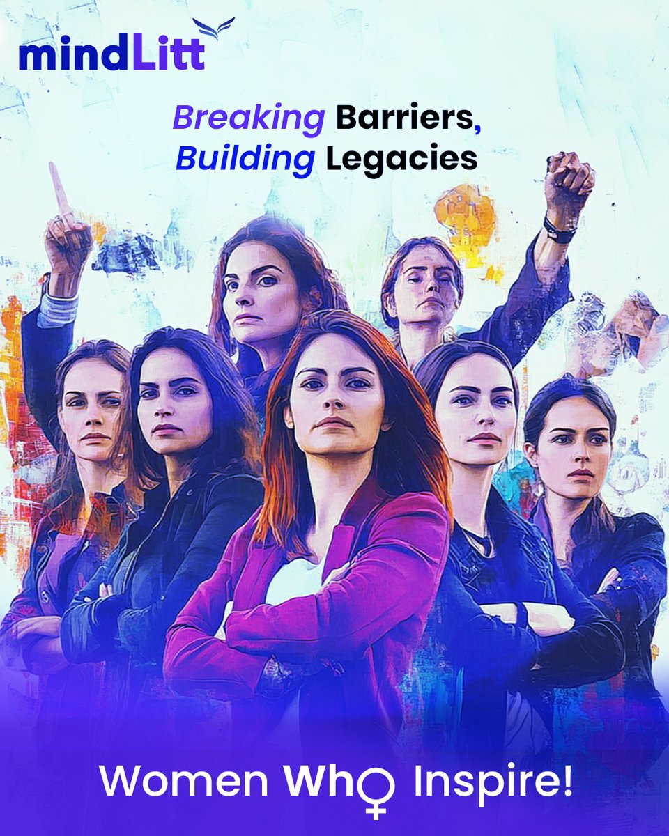 mindlitt's tweet photo. This International Women’s Day, we’re celebrating real women who have shattered barriers, redefined success, and paved the way for others.

💬 Who inspires you? Tag a woman whose story deserves to be heard!💜

#InspireInclusion #BreakingBarriers #MindLitt https://t.co/kxec7NXDOb