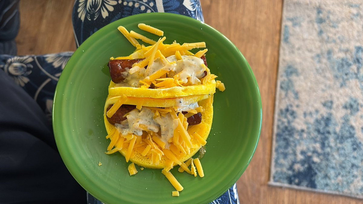 navy1990's tweet photo. My amazing wife made homemade Ronto Wraps in a mini version. Can’t wait to dig in to these. https://t.co/1UUecItYdL