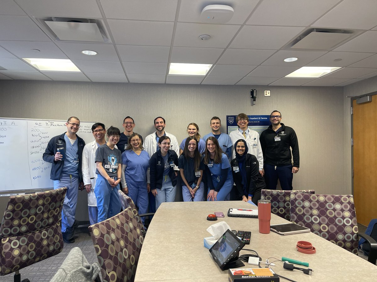 Xiao Jing (Iris) Wang, M.D. (@iriswangmd) on Twitter photo Cannot think of a better team to <a href="/FightCRC/">Fight Colorectal Cancer</a> with than the team <a href="/MayoClinicGIHep/">Mayo Clinic Gastroenterology & Hepatology</a> !
#ColorectalCancerAwarenessMonth
<a href="/AmerGastroAssn/">American Gastroenterological Association (AGA)</a> <a href="/AmCollegeGastro/">ACG</a>
#strongarmselfie💪 #strongarmselfie Cannot think of a better team to <a href="/FightCRC/">Fight Colorectal Cancer</a> with than the team <a href="/MayoClinicGIHep/">Mayo Clinic Gastroenterology & Hepatology</a> !
#ColorectalCancerAwarenessMonth
<a href="/AmerGastroAssn/">American Gastroenterological Association (AGA)</a> <a href="/AmCollegeGastro/">ACG</a>
#strongarmselfie💪 #strongarmselfie