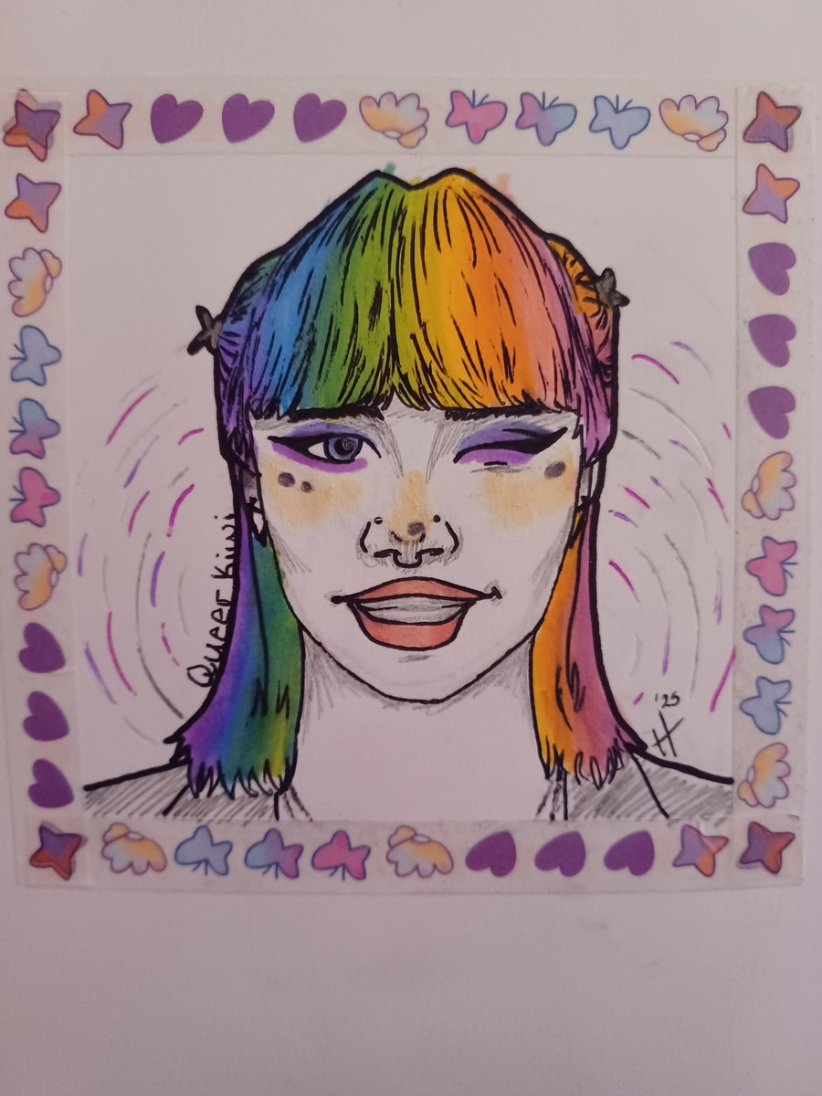 AcidBunnyCo's tweet photo. @thatqueerkiwi i love your rainbow hair it always brings me so much joy 💕 https://t.co/8CGBB5rIXZ