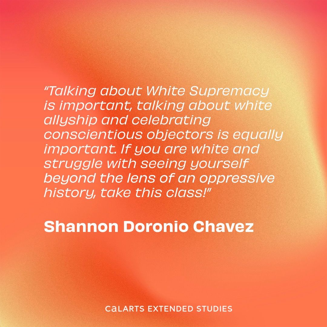 CalartsExtended's tweet photo. Take a look at artwork by Shannon Doronio Chavez! This piece was created in one of @dori_tunstall 's Decolonization Cultural Justice courses at CalArts Extended Studies!

Check our link in the bio or find the complete catalog of courses open now at https://t.co/SlfuzxQvqx https://t.co/cqeioyEvXn