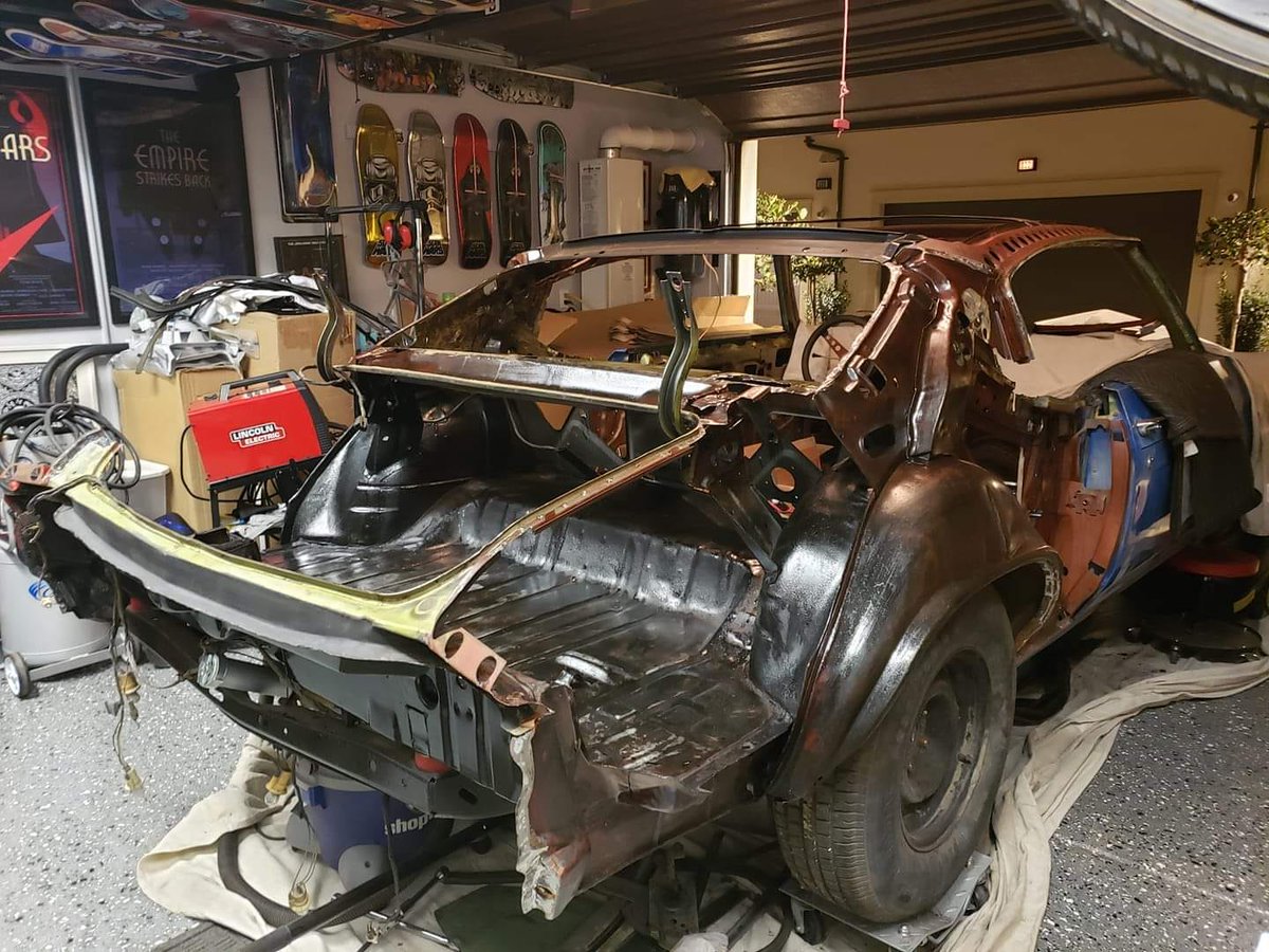 OriginalParts's tweet photo. Check out the before and after of Scott McDonald's 1971 Chevelle 383 Stroker! #chevelle #restoration #originalpartsgroup #opgi #americanmuscle #musclecar #muscle https://t.co/SfnKGfnqLV