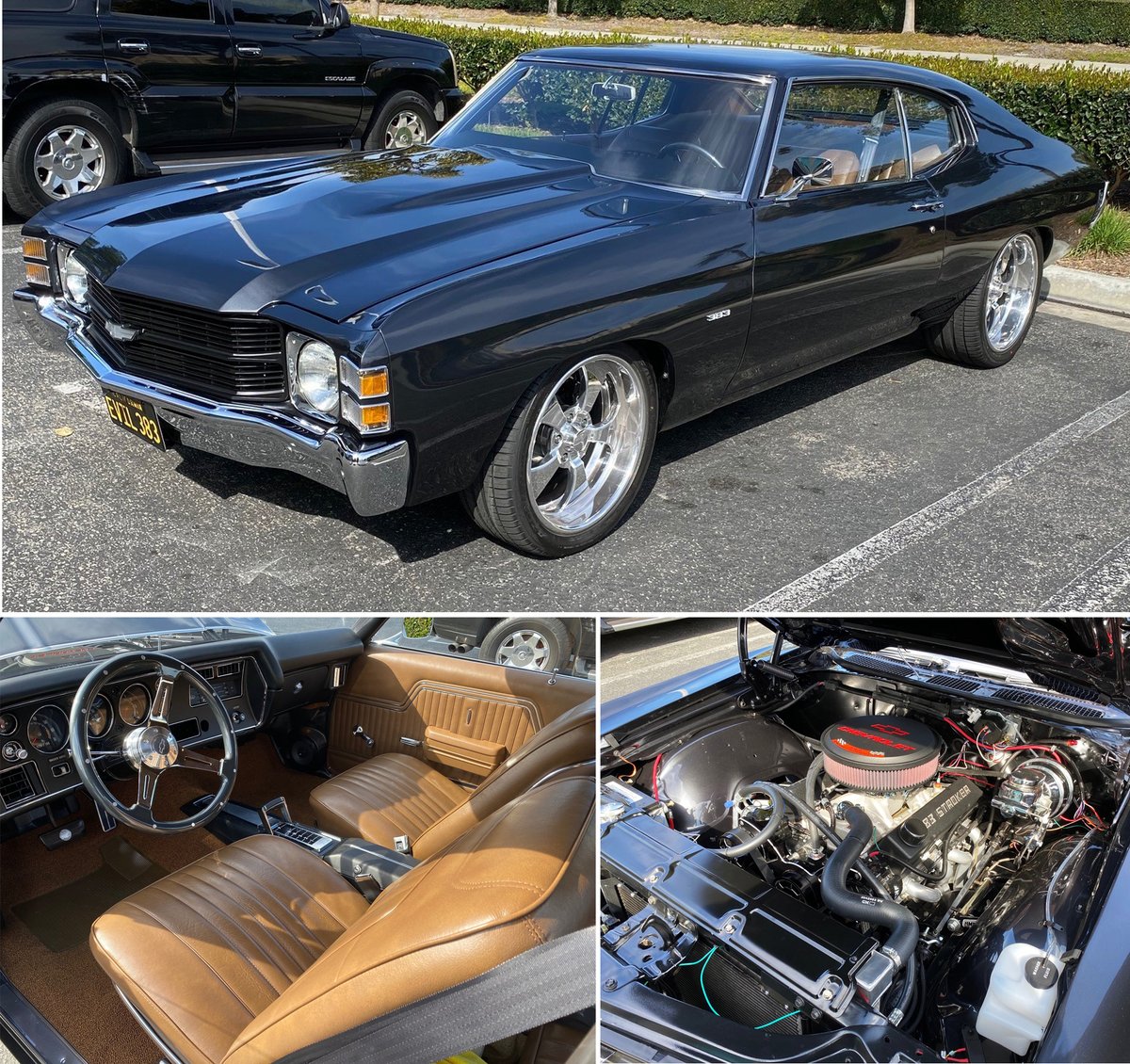 OriginalParts's tweet photo. Check out the before and after of Scott McDonald's 1971 Chevelle 383 Stroker! #chevelle #restoration #originalpartsgroup #opgi #americanmuscle #musclecar #muscle https://t.co/SfnKGfnqLV