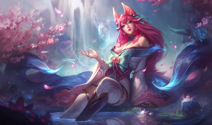 I need new Ahri content cuz I miss spamming about her and praising her. One of my favorites of all time. 