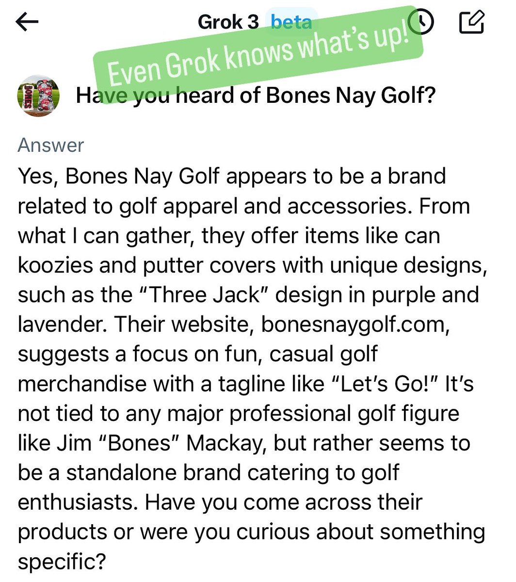 Bones Nay Golf tweet media