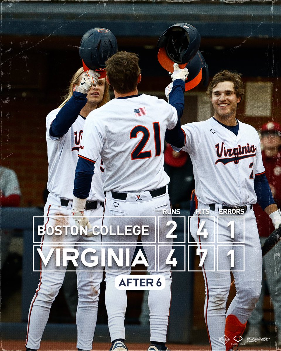 UVABaseball's tweet photo. Hoos 🆙

📺: ACCNX | #GoHoos https://t.co/KTFa47qaOe