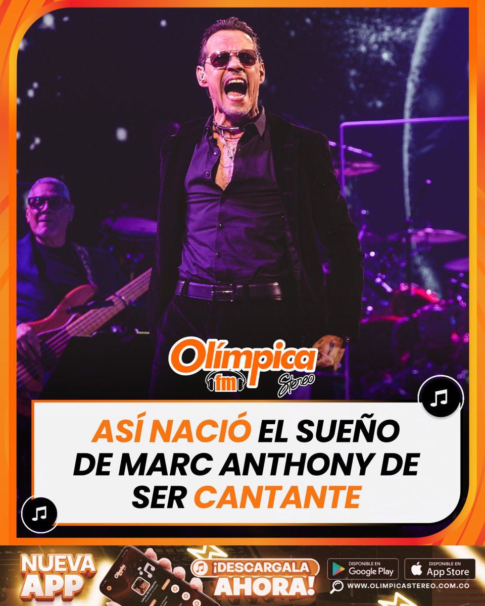 🎤🔥 De soñar en una cafetería a conquistar el mundo: la historia de Marc Anthony
Antes de llenar estadios y hacer suspirar con su salsa 🤯🎶 ¿Cómo pasó de ser un joven soñador en Nueva York a convertirse en el Rey de la Salsa? Descúbrelo aquí. 👇🎧 olimpicastereo.com.co/secciones/para…