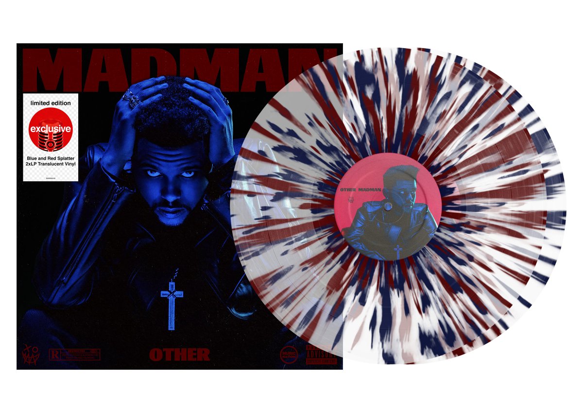 #MADMAN is also available as a Target exclusive on limited edition translucent blue and red splatter 2xLP vinyl.

tgt.biz/madmanvinyl