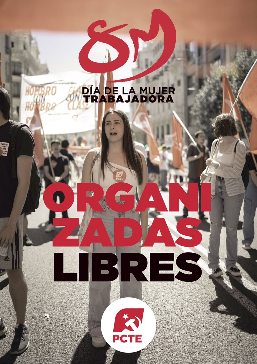 PCTE_PV's tweet photo. #8M #DonaTreballadora
#Organitzades #Lliures https://t.co/2wi5zBrsOT