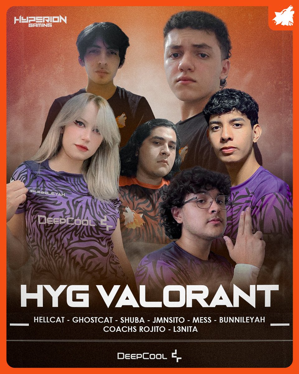 LOS LOBOS ESTAN DE VUELTA 🐺

Le damos la bienvenida a la manada que nos estará representando en #VALORANT 

🇲🇽 <a href="/Hellcat_deus/">ʜʏɢ ʜᴇʟʟᴄᴀᴛ⊹</a> 
🇲🇽 @ghostcatt1 
🇲🇽 <a href="/Mess_45/">Mess</a> 
🇲🇽 <a href="/Jmnsitoo/">jmnnsks</a> 
🇭🇳 <a href="/ShubaPato/">LZR Shuba Pato</a>
🇻🇪 <a href="/Bunnileyah/">𑁨 AKV Bunnileyah ★ ˎˊ˗</a>

🇲🇽 @RojoMonMon
🇨🇴 <a href="/L3nita__/">~ Alyssa ~</a>