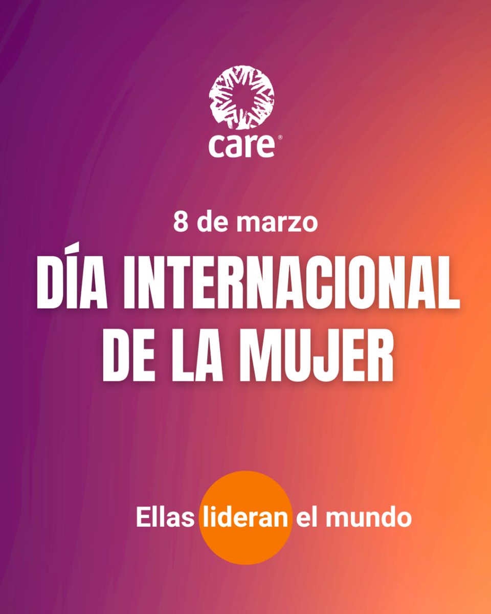 CAREColombiaONG's tweet photo. En el #DíaInternacionalDeLaMujer celebramos el poder de las #Mujeres y las #Niñas para liderar el mundo. #EllasLideranElMundo #SomosCARE #CAREEnLosTerritorios #8M @catalune @CARE https://t.co/90YwGvDSBl