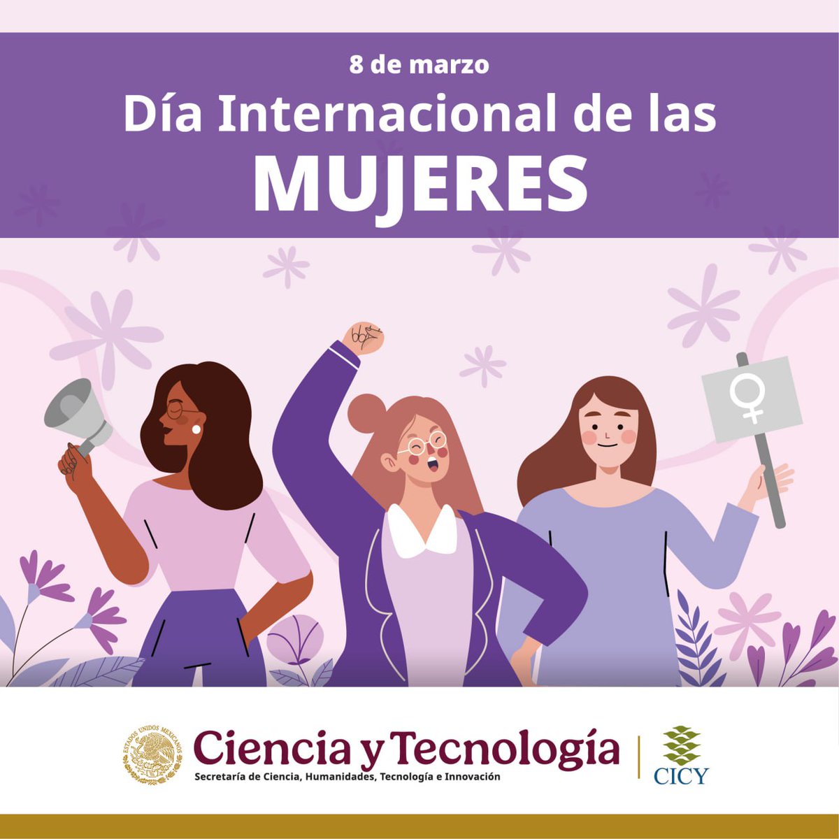 CICYoficial's tweet photo. En el #CICY reafirmamos nuestro compromiso con la igualdad, la inclusión y el reconocimiento del talento de las mujeres en la #ciencia. 

Celebramos y honramos a todas las mujeres que, con su trabajo, conocimiento y dedicación, contribuyen al avance.

#8M https://t.co/q35cWL18AJ