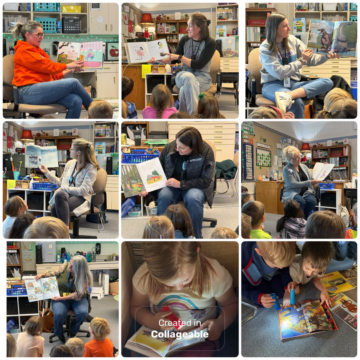 2H hosted many visitors this week for Read Across America. Such great stories! #eyestoneiswheretheHEARTis