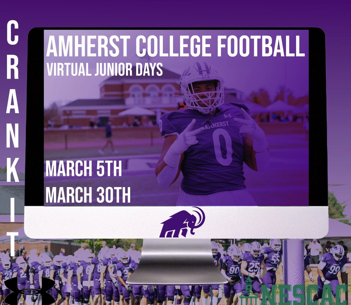 Danny Montesano (@danny_montesano) on Twitter photo Thank you to <a href="/AmherstCollFB/">Amherst College Football</a> for a very informative Virtual Junior Day. Thank you to <a href="/coachgeenty/">Turner Geenty</a> for having me. <a href="/SJRFB/">SJR Football</a> <a href="/SJRCoachAug/">Augie Hoffmann</a> Thank you to <a href="/AmherstCollFB/">Amherst College Football</a> for a very informative Virtual Junior Day. Thank you to <a href="/coachgeenty/">Turner Geenty</a> for having me. <a href="/SJRFB/">SJR Football</a> <a href="/SJRCoachAug/">Augie Hoffmann</a>