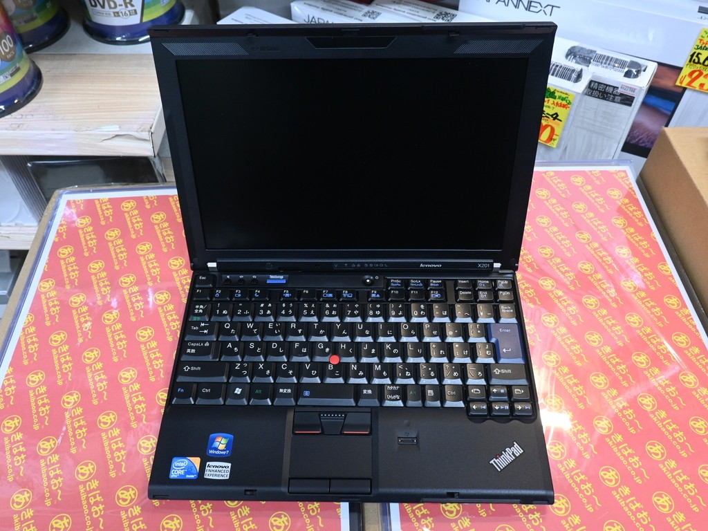 レノボ ThinkPad X201 中古 (SSD初期化済) お買い得中古品情報) ピカピカ超美品のレノボ「ThinkPad X201」(中古品