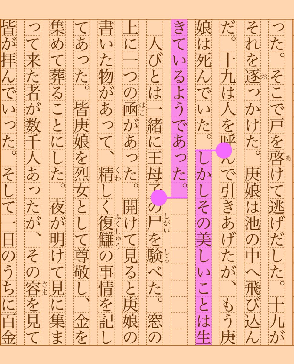 asakatsu_shosha's tweet photo. 『庚娘 蒲松齢』田中貢太郎訳
#朝活書写 No.1975
#朝活書写_1975
2025.03.08
※画像誤り失礼しました。こちらが正式版となりますのでよろしくお願いします。noteをご案内いただいた方ありがとうございました。
https://t.co/z1OXE43oeq https://t.co/gpicAlNtQt