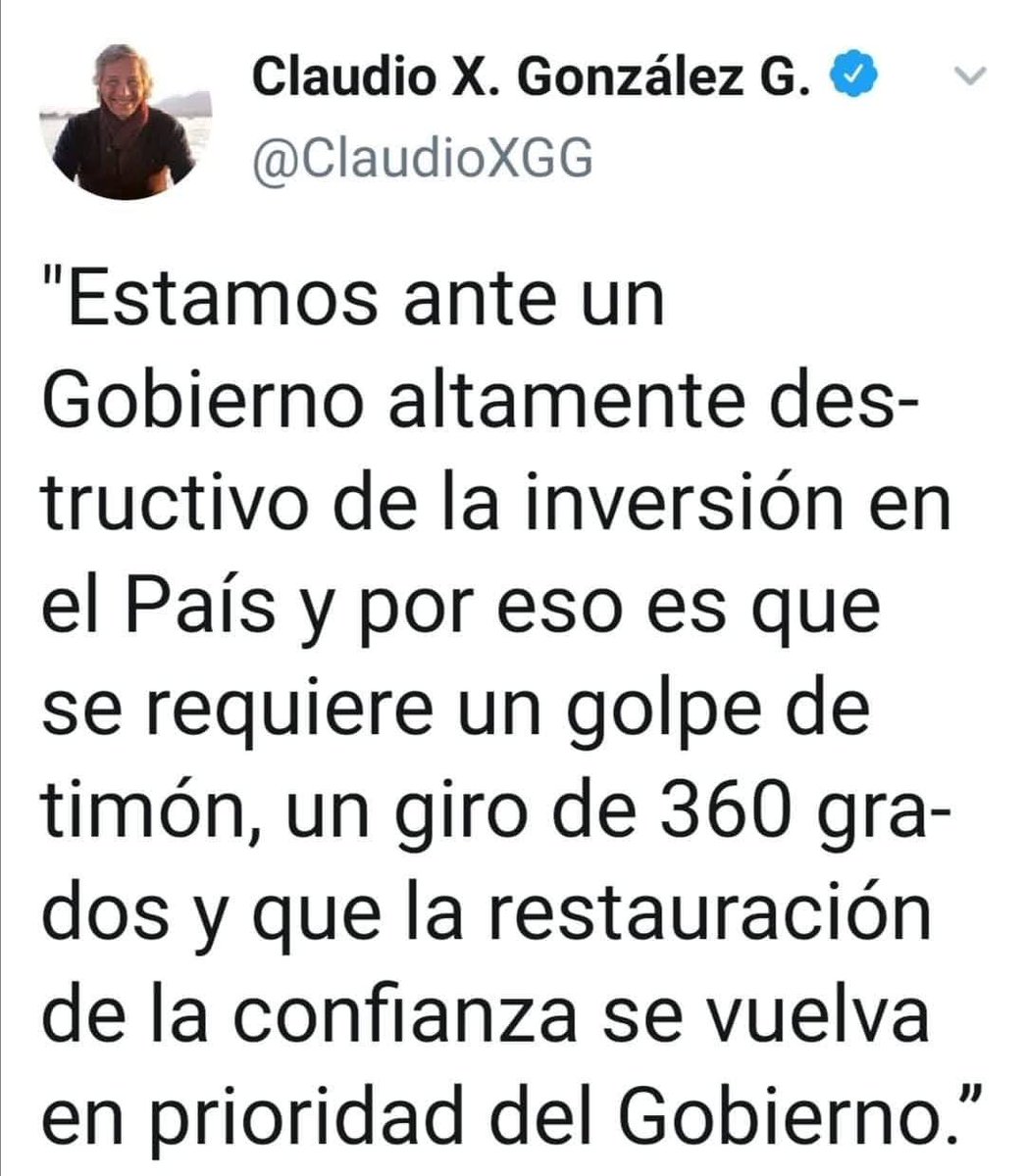 ZuritaCarpio's tweet photo. Giros de 360 grados, dice @ClaudioXGG https://t.co/Qn9RRsNj3Q