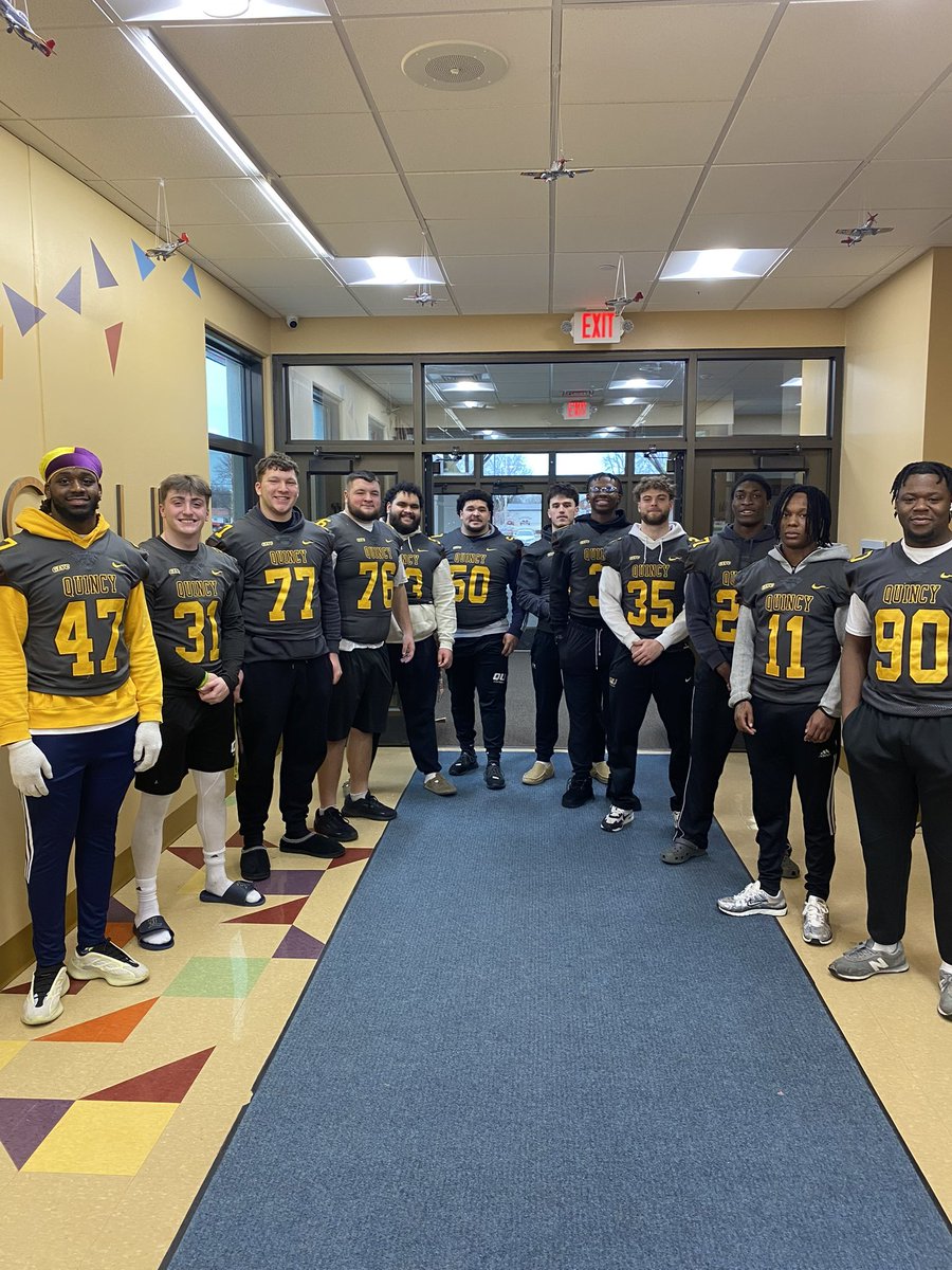 Quincy University Football tweet media