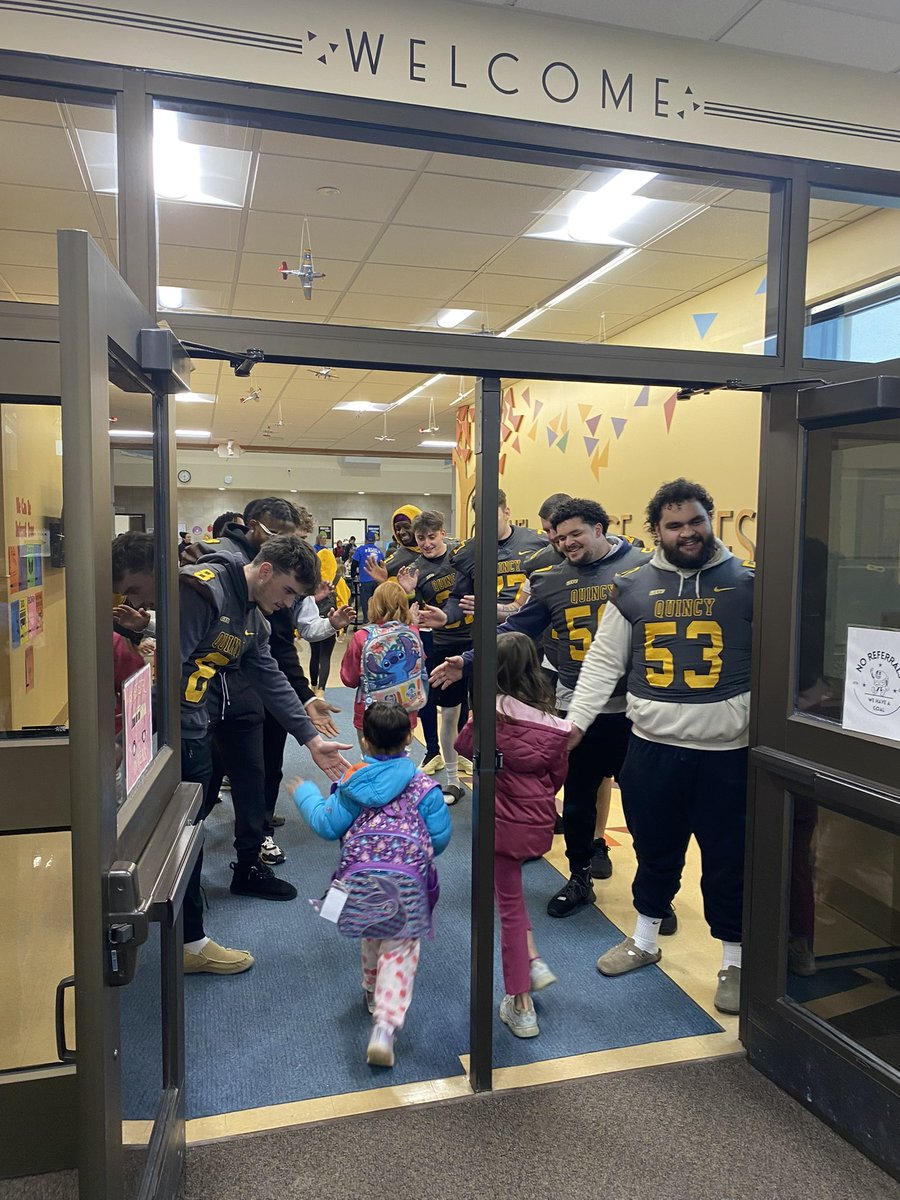 Quincy University Football tweet media