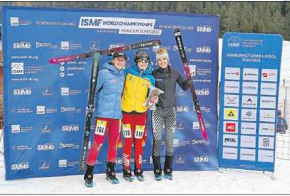 Felicitem a la LAIA  SELLES, esquiadora lleidatana,  pels bons resultats aconseguits en la Copa del Món d' Esquí de Muntanya Sub 20.
Ànims laia i continua gaudint de la pràctica aquest esport que tant t'agrada.