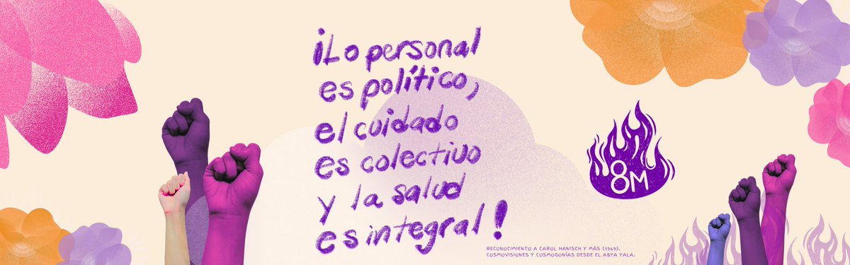 Sikandaoax's tweet photo. #8M #DiaInternacionalDeLaMujer 
Por el cuidado colectivo y a la salud integral.

https://t.co/uFemYCP1yw https://t.co/4WnJPSugMh