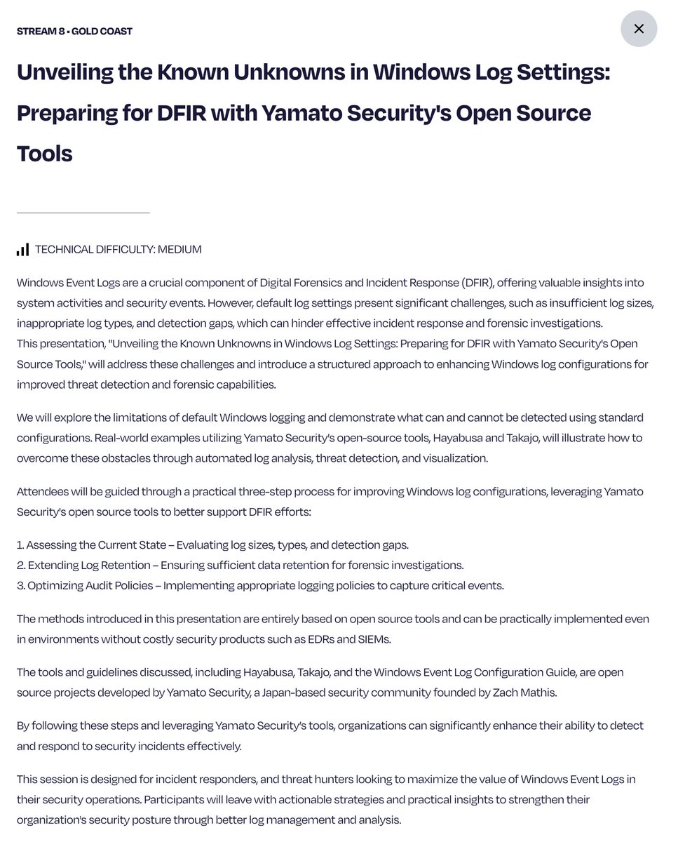 Yamato Security Tools tweet media
