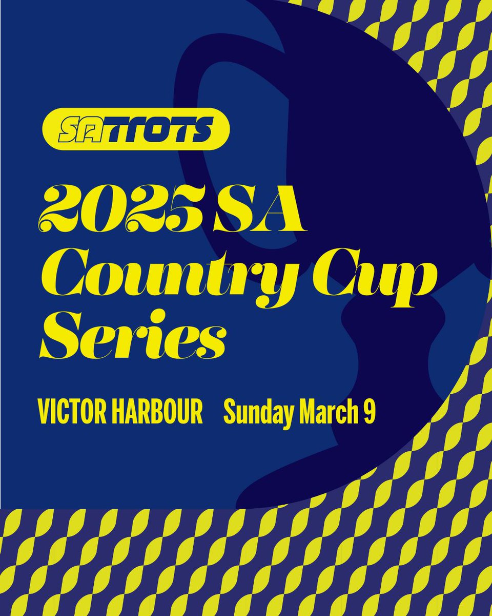 HarnessRacingSA's tweet photo. The Country Cup action continues!
Next stop: Victor Harbour on Sunday, March 9th for the second meet in the 2025 SA Country Cups Series.
Racing kicks off at 2:11 pm.
Enjoy a great day at the track, see you there!
#SATrots #HarnessRacingSA #HarnessRacing https://t.co/wS5elDzzqU