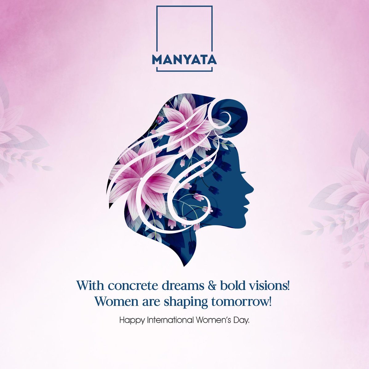 Manyata_India's tweet photo. With concrete dreams and bold visions, women are shaping a future filled with strength, innovation, and limitless possibilities! Happy International Women’s day! 

#Manyata #ManyataDevelopers #womensday2025 #InternationalWomensDay #women #HappyWomensDay #womenempowerment https://t.co/ayPtC63hqd