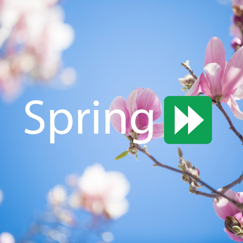 Longer evenings, we're in! Remember to spring forward this weekend. ⏰