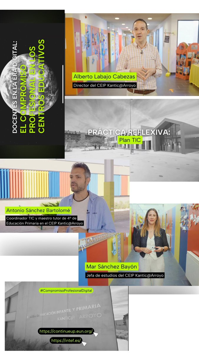 ceipkantica's tweet photo. Nuestro Plan TIC experiencia de éxito en el MOOC del @educaINTEF producto del Proyecto Europeo Continue UP 🌍 #internacionalización #CompromisoProfesionalDigital ¿Quieres verlo?📲 https://t.co/G4l3zsFdb2 https://t.co/npNb8ylaNY