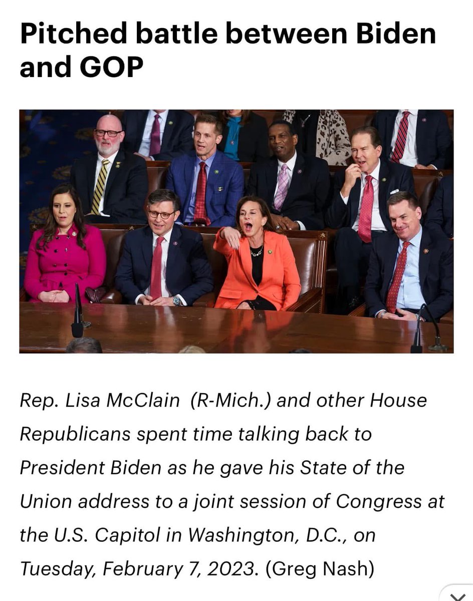 GreatKellyB's tweet photo. ‘member this @RepLisaMcClain? Now sit down and shut your mouth about Democrats. https://t.co/6jALqjQfh4