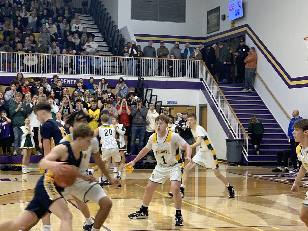 Sectional Game Halftime

Knights - 22
Raiders - 14