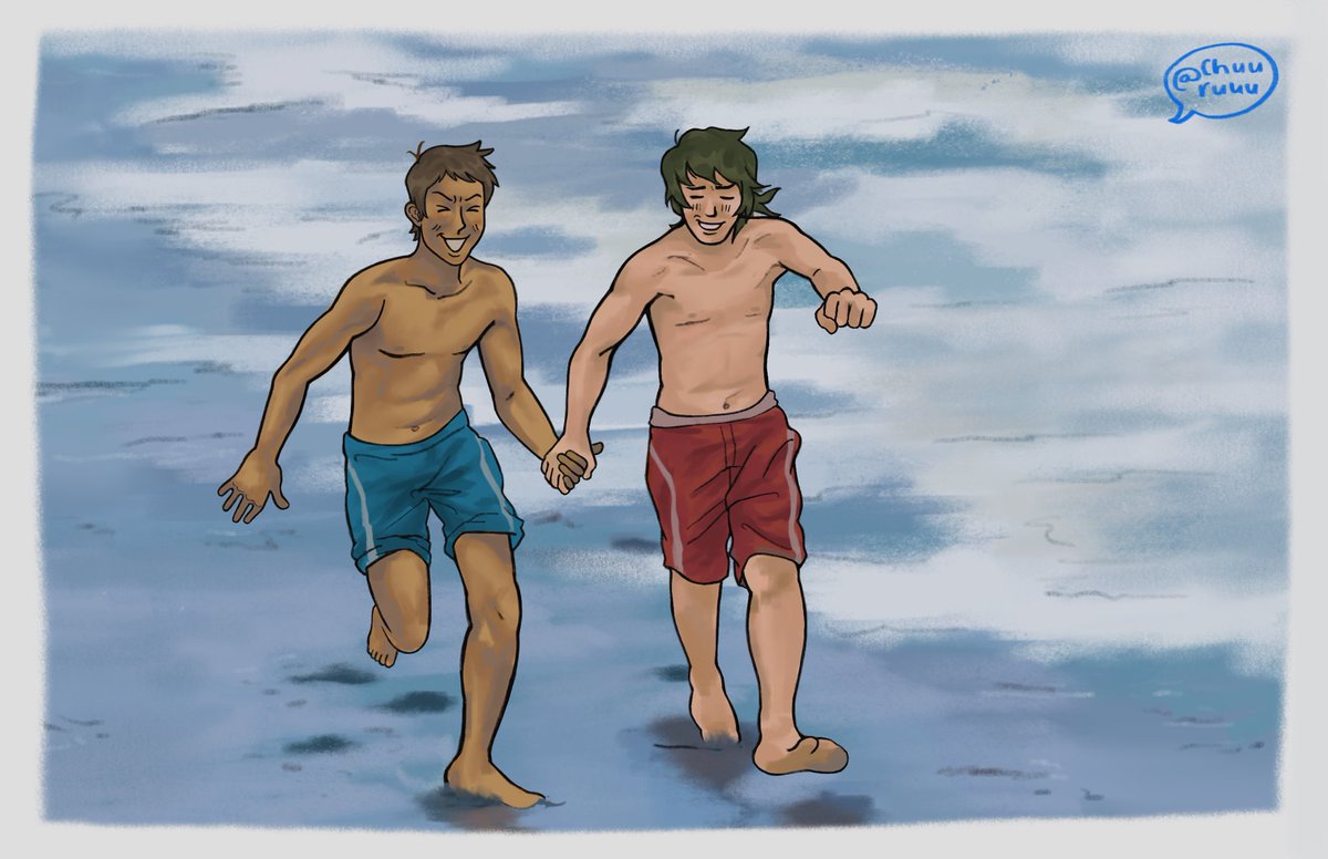 chuuruuu's tweet photo. no longer a wip 
i miss them #klance https://t.co/wIgkJ5PBFZ