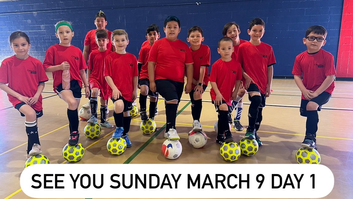 CrossfireSelect's tweet image. Spots still available for our futsal clinic. Open to rec, select and premier level players. Boys and Girls born 2010-2018. 5 sessions for only $99. Visit our website for details and registration. Website Link in bio crossfireselect.com