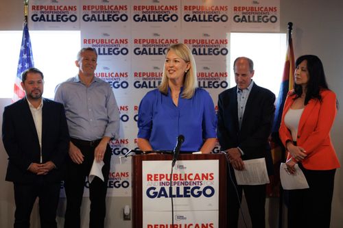 Julie Spilsbury doesn't represent  Mesa, 

And I've got the data to prove it: 

Donald Trump captured 55% of the vote from the city in 2024, 

Kamala lagged 13 points behind and received 29,176 FEWER votes. 

Even though Kari Lake lost Maricopa by 5 points, and only captured 49%