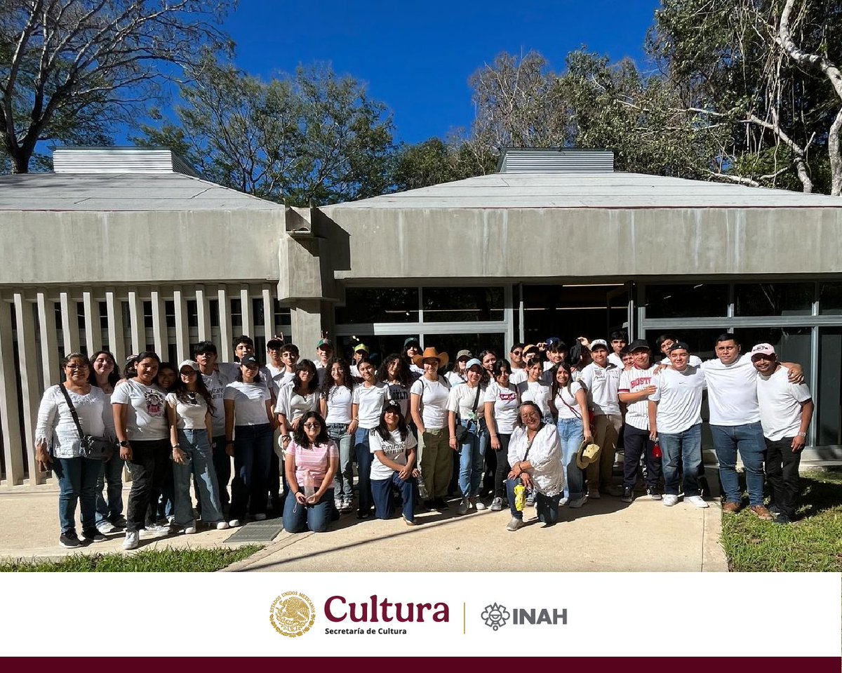 inahcampeche's tweet photo. Esta semana tuvimos visitas en la zona arqueológica y en el museo de sitio de Edzná por parte del Instituto Campechano y la Universidad de Florida ✨

#CentroINAHCampeche #ZoasArqueológicas #LugaresINAH #40AñosINAHCampeche #MUSED #edzná https://t.co/MwYiFbmjCc