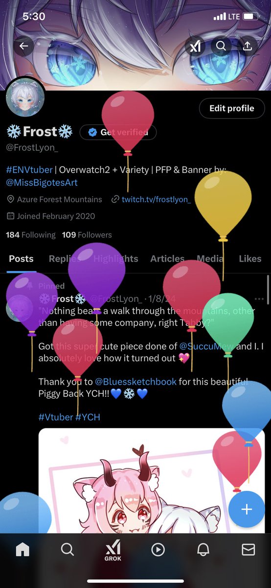 Ayo? Must be National Free Balloon Day :3